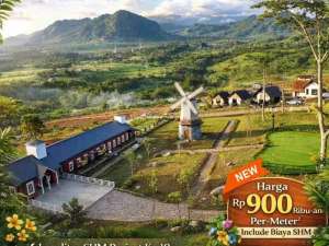 Tanah di Jual SHM PP3 hanya 90 menit dari Jakarta,bebas banjir dengan View Pegunungan lokasi di Jakarta Pusat, tersedia melalui melalui situs Olx