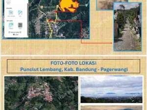 Tanah Dijual 8,5Ha lokasi di Bandung Barat Kab., tersedia melalui melalui situs Olx
