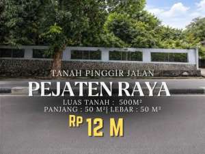 Tanah Dijual Cepat Murah di Pejaten Raya Lokasi Strategis Selangkah Ke Pejaten Village harga di bawa NJOP lokasi di Jakarta Selatan, tersedia melalui melalui situs Olx