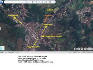 Tanah Jl Raya Secang, Jl Raya Magelang Semarang, Luas 3610, Cocok untuk SPBU, Gudang, Rumah Makan dll lokasi di Magelang Kab., tersedia melalui melalui situs Olx