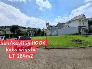 TANAH KAVLING HOOK lt 284 KOTA WISATA CIBUBUR JAKARTA TIMUR lokasi di Bekasi Kota, tersedia melalui melalui situs Olx