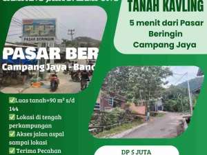 tanah kavling kota bandar lampung dekat pasar beringin lokasi di Sukabumi, tersedia melalui melalui situs Olx