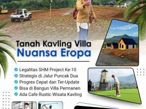 Tanah Kavling Siap Bangun Nuansa EROPA Terjangkau Jakarta sekitar Depok Cibubur Sentul Cibinong Cileungsi Citeureup Bekasi Cibarusah Cikarang Jonggol Cariu Tanjungsari Bogor lokasi di Bogor Kab., tersedia melalui melalui situs Olx