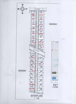 tanah kavlingan di gentan harga murah dekat luwes gentan lokasi di Sukoharjo Kab., tersedia melalui melalui situs Olx
