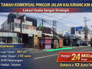 Tanah Komersial Pinggir Jalan Kaliurang Km 6Lokasi Usaha Sangat Strategis lokasi di Sleman Kab., tersedia melalui melalui situs Olx