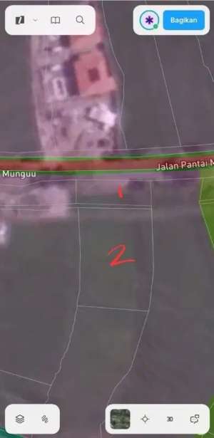 Tanah Komersil Strategis di Pantai Seseh Badung Dijual lokasi di Kab. Badung, tersedia melalui melalui situs Olx