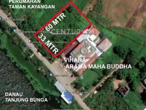 Tanah Multiguna Pas Depan Danau Tanjung Bunga lokasi di Makassar Kota, tersedia melalui melalui situs Olx