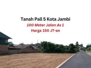 Tanah Pall 5 Kota Baru Jambi Dekat Jalan As 1 lokasi di Jambi Kota, tersedia melalui melalui situs Olx