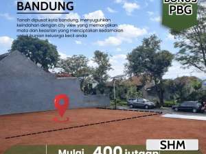Tanah Pusat Kota Bandung, 5 Menit ke Jl. A H Nasution lokasi di Bandung Kota, tersedia melalui melalui situs Olx