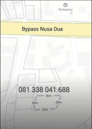 Tanah Sangat Strategis Dekat Tol Nusa Dua lokasi di Kab. Badung, tersedia melalui melalui situs Olx