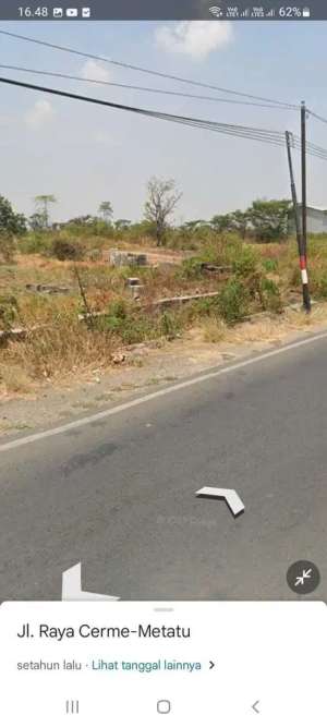 Tanah sawah 20 HA harga 800 ribu permeter di Cerme, Kabupaten Gresik lokasi di Gresik Kab., tersedia melalui melalui situs Olx