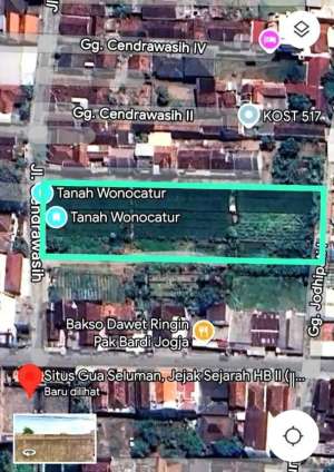 TANAH SAWAH MURAH STRATEGIS DI WONOCATUR BANGUNTAPAN BANTUL YOGYAKARTA lokasi di Yogyakarta Kota, tersedia melalui melalui situs Olx