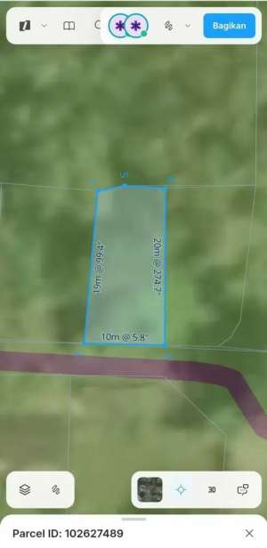 Tanah Strategis 200m2 di Lotunduh Ubud Dekat Pison lokasi di Gianyar Kab., tersedia melalui melalui situs Olx