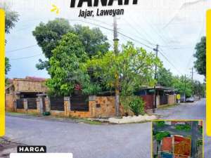 Tanah Strategis Akses Lebar mobill Simpangan dekat RS JIH jajar Laweyan Solo lokasi di Surakarta Kota, tersedia melalui melalui situs Olx