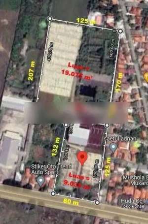 Tanah strategis di Indramayu lokasi di Indramayu Kab., tersedia melalui melalui situs Olx