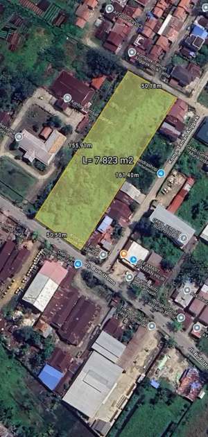 Tanah Strategis Tepi Jln.Budi Utomo lokasi di Pontianak Kota, tersedia melalui melalui situs Olx