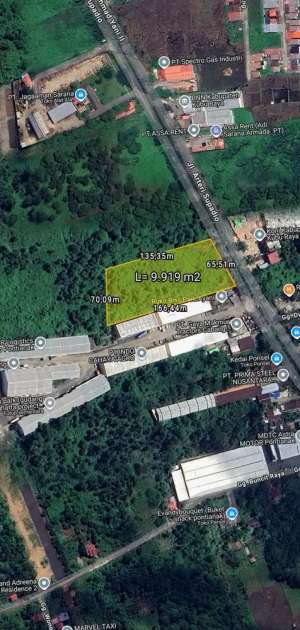 Tanah Tepi Jalan Ahmad Yani lokasi di Pontianak Kota, tersedia melalui melalui situs Olx