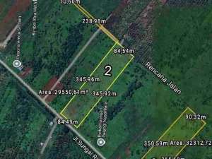 Tanah Tepi Jalan Sungai Raya Dalam lokasi di Kubu Raya Kab., tersedia melalui melalui situs Olx