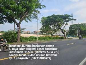 Tanah zona gudang nol jl. raya banjarsari cerme gresik lokasi di Gresik Kab., tersedia melalui melalui situs Olx