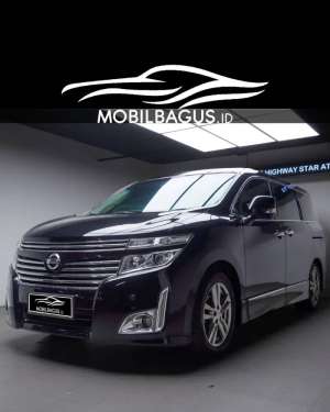 Jual bekas TANPA DP Nissan Elgrand 3.5 Highway Star Metik 2013 NoPol Genap,lokasi di Jakarta Barat