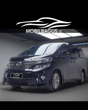Jual bekas TANPA DP Toyota Vellfire 2.4 ZG Premium Sound Metik 2014 Genap,lokasi di Jakarta Pusat