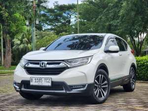 Jual bekas TDP 30.JT CRV PRESTIGE TURBO 1.5 AT 2018 PUTIH ISTIMEWA,lokasi di Tangerang Selatan Kota