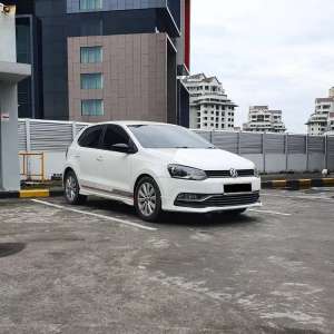 Jual bekas TDP 30JT LOW KM 53 RBVOLKSWAGEN POLO TSI PUTIH 2017TERAWAT,lokasi di Jakarta Pusat
