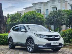 Jual bekas TDP 30.JT NEGO CRV PRESTIGE TURBO 1.5 AT 2018 PUTIH SUPER SEGER,lokasi di Tangerang Kota