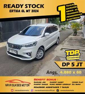 Jual bekas TDP 5 JUTA - ERTIGA GL MT 2024,lokasi di Jakarta Selatan