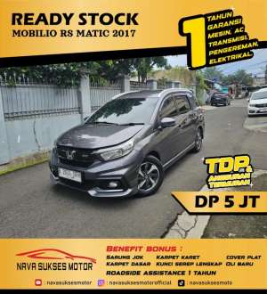 Jual bekas TDP 5 JUTA - MOBILIO RS MATIC 2017,lokasi di Jakarta Selatan