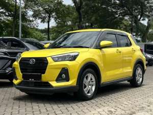 Jual bekas TERAWATDAIHATSU ROCKY 1.2 X AT MATIC 2021 KUNING,lokasi di Jakarta Barat