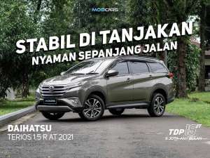 Jual bekas TERIOS 1.5 R AT MATIC 2021 FREE DETAILINGPOLES 1 TH,lokasi di Jakarta Selatan