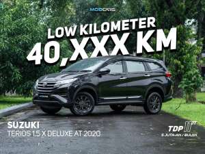 Jual bekas Terios 1.5 X Deluxe AT 2020,lokasi di Jakarta Timur