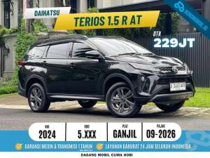Jual bekas TERMURAH Daihatsu TERIOS 1.5 R AT 2024,lokasi di Jakarta Selatan