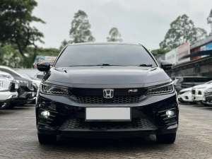 Jual bekas TERMURAH HONDA CITY 1.5 RS HATCHBACK MT MANUAL HITAM 2021, KM 47RB,lokasi di Tangerang Kab.