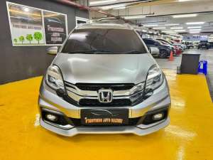 Jual bekas TERMURAH HONDA MOBILIO RS AT MATIC 2016 SILVER KM RENDAH,lokasi di Jakarta Barat