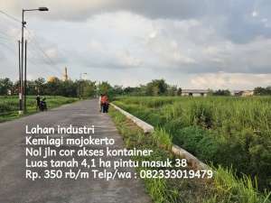 Termurah Lahan industri mojokerto lokasi di Mojokerto Kab., tersedia melalui melalui situs Olx