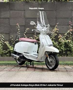 Jual bekas TERMURAH LAMBRETTA SPECIAL V200 TH 2019 WARNA PUTIH PERFECT CONDITION,lokasi di Jakarta Selatan
