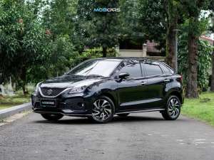 Jual bekas TERMURAH LOW KM SUZUKI BALENO 1.4 HB AT 2021 HITAM METALIK MOBCARS,lokasi di Jakarta Barat