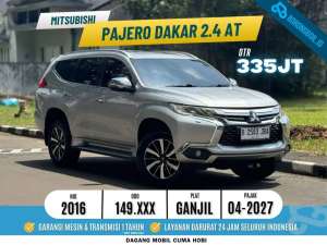 Jual bekas Termurah Pajero dakar 4x2 at 2016,lokasi di Jakarta Selatan