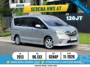 Jual bekas TERMURAH Serena Hws AT 2013 Silver,lokasi di Jakarta Barat