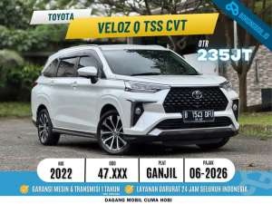 Jual bekas Termurah Toyota Veloz Q cvt tss 20222023 xpander cross,lokasi di Tangerang Kab.