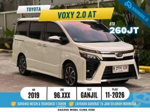 Jual bekas TERMURAH Toyota Voxy 2.0 AT 2019,lokasi di Tangerang Selatan Kota