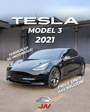 Jual bekas TESLA MODEL 3 STANDARD RANGE PLUS 2021,lokasi di Jakarta Timur
