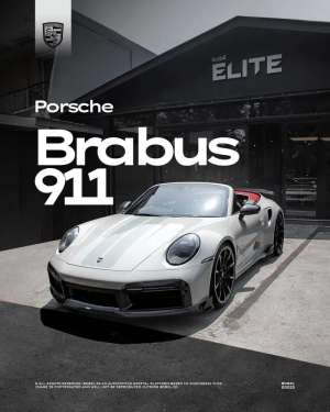 Jual bekas The Only One Porsche Brabus Cabriolet 720 In Indonesia,lokasi di Jakarta Utara