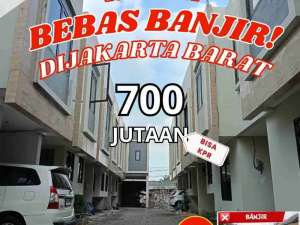 Townhouse, rumah 2 Lantai, 2 Kamar. di Jakarta Barat lokasi di Jakarta Barat, tersedia melalui melalui situs Olx