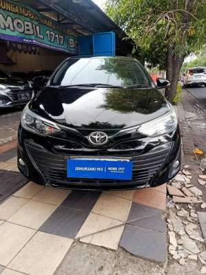 Jual bekas TOYOTA 2019 VIOS G 1.5 AT HITAM JL.RAYA JEMURSARI MOBIL 1717,lokasi di Surabaya Kota