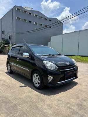 Jual bekas Toyota Agya 1.0 G TRD 2014 ManualHitam Metalik,lokasi di Tangerang Kab.