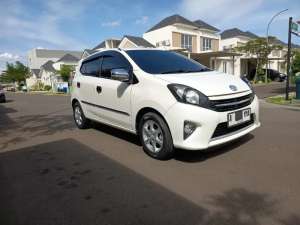 Jual bekas Toyota Agya Tipe G Tahun 2017 Automatic AT,lokasi di Tangerang Kab.