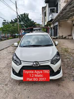 Jual bekas Toyota Agya TRD 1.2 Matic 2017,lokasi di  